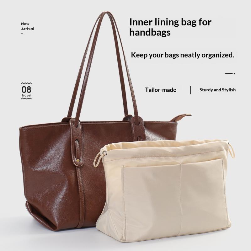Structured Handbag Work - حقيبة يد منظمة متعددة الجيوب ذات