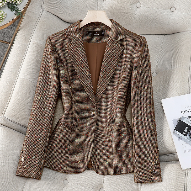 Women Formal Wear With Blazer - مكتب السيدات السترة المرأة سترة طويلة