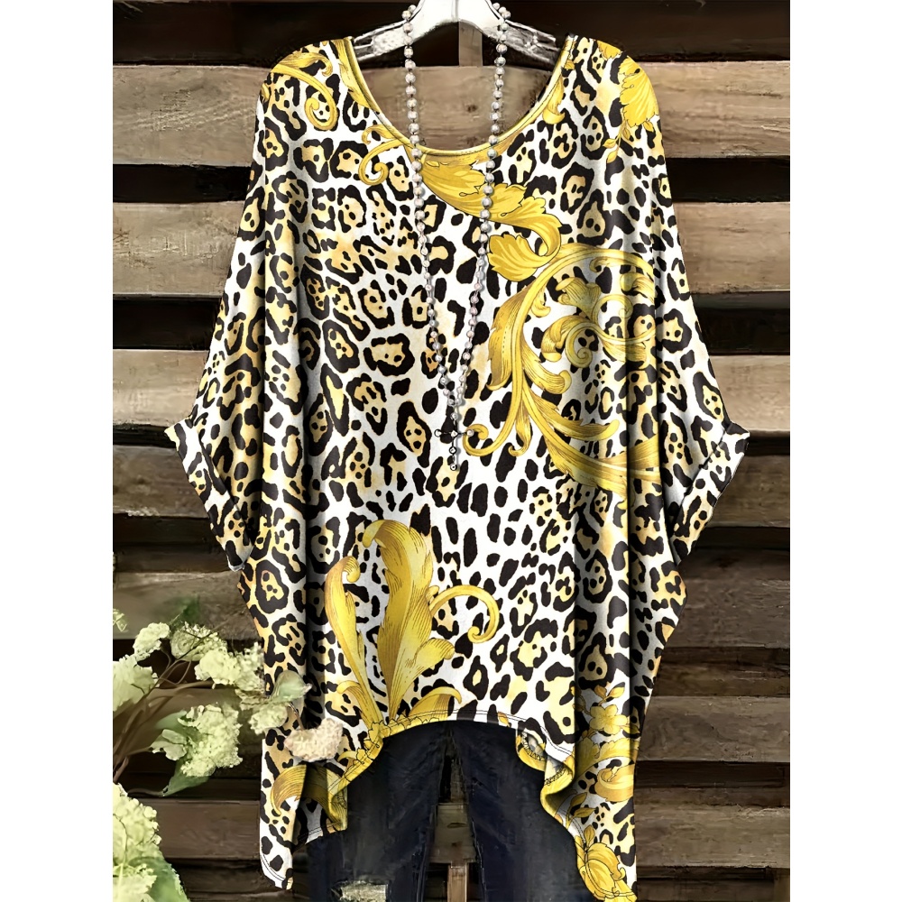 Women'S Formal Day Wear - المرأة أزياء الحيوان طباعة تي شيرت