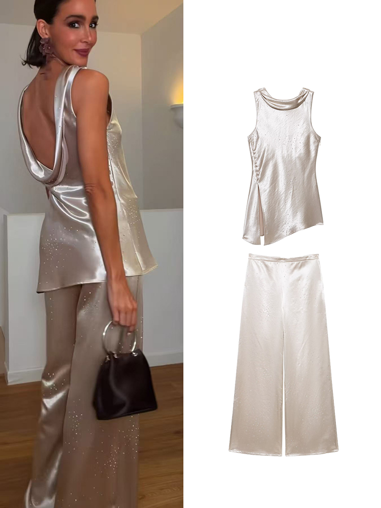 Women Formal Wear Tops - بدلة أنيقة للنساء من TFMLN لفصل