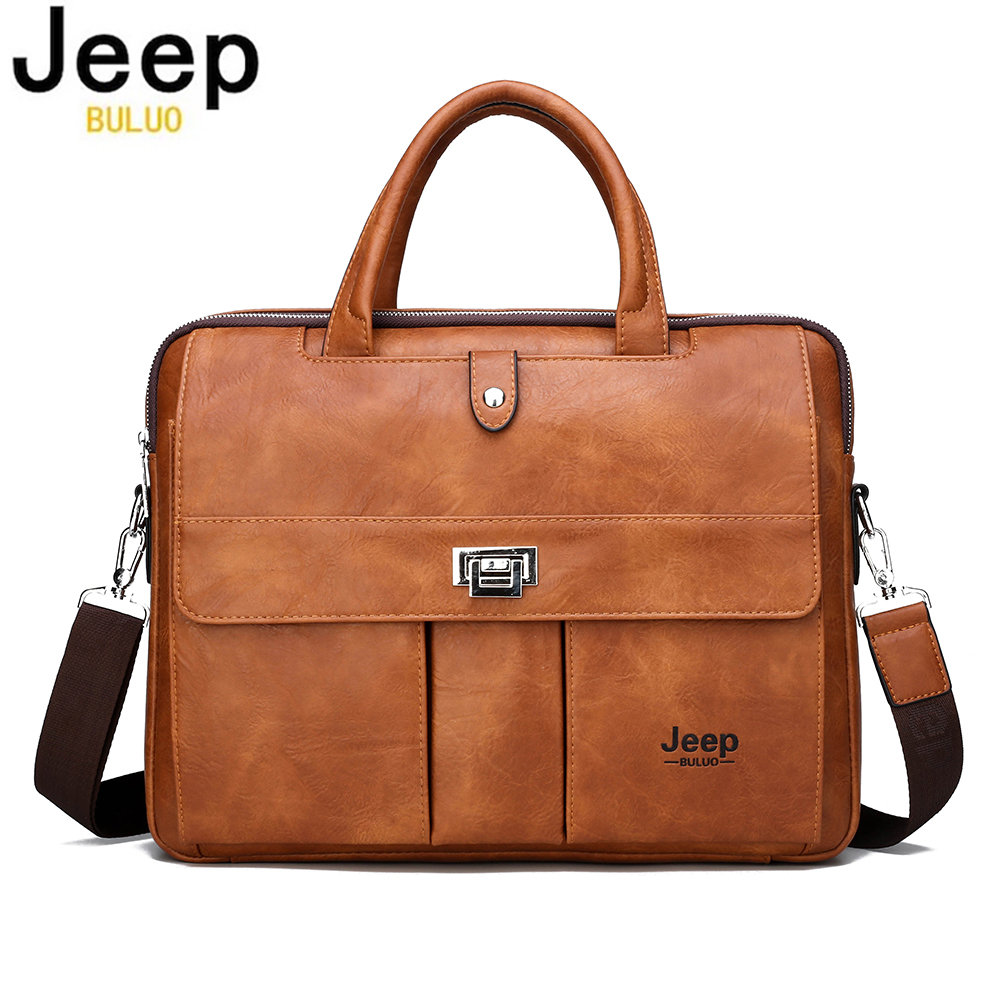 Structured Handbag Work - حقيبة جلدية للرجال من جيب بولو،