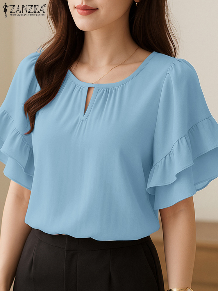 Women Formal Wear Tops - بلوزات نسائية أنيقة من ZANZEA 2025