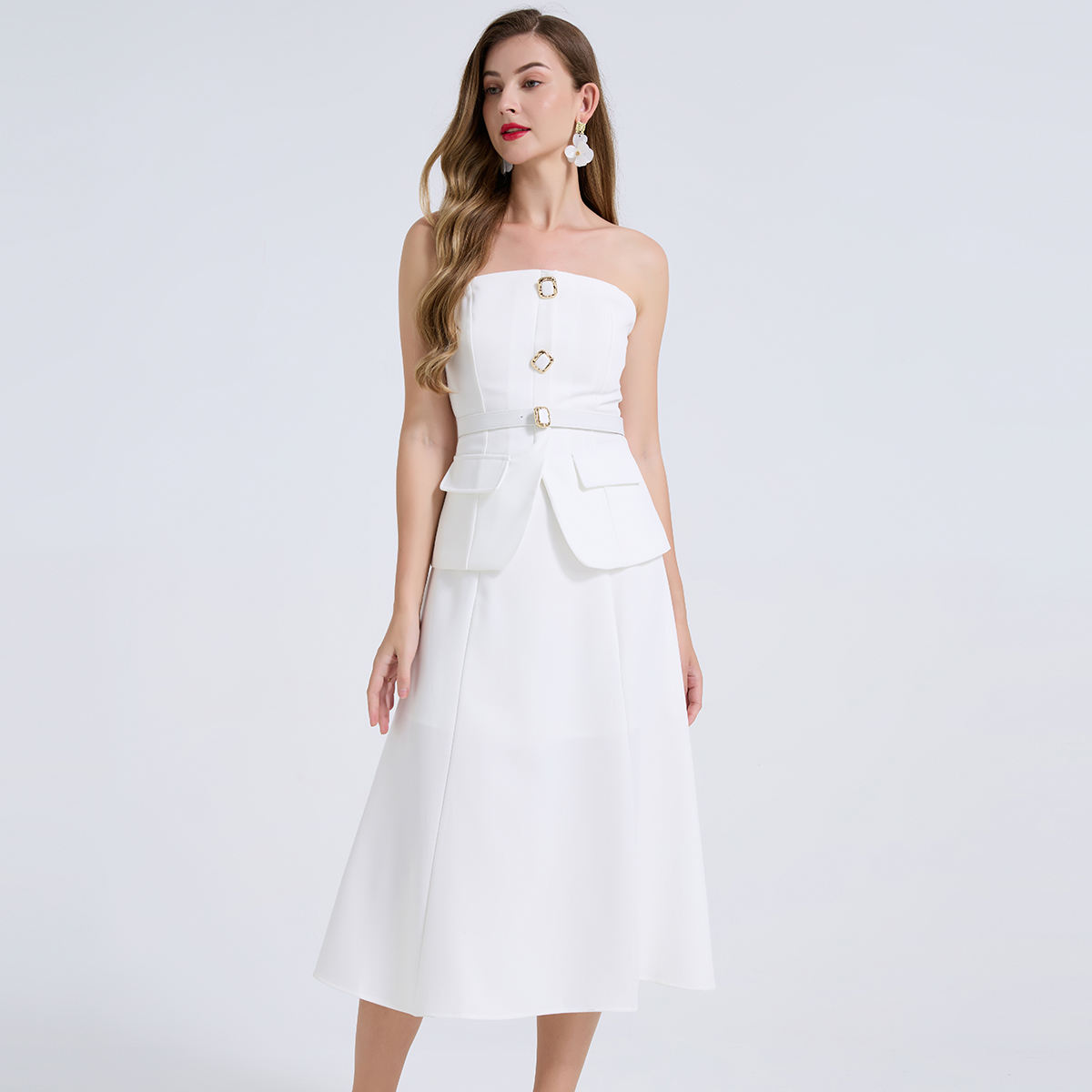طقم نسائي من قطعتين أنيق مع أز - مراجعة Women'S Formal Day Wear وسعره