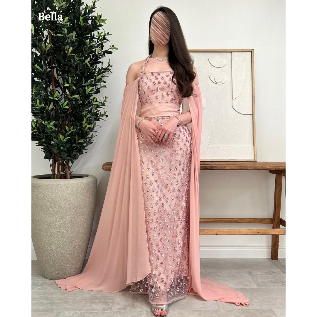 فستان سهرة ساتان مخصص من بيلا  - مراجعة Women Formal Wear For Graduation وسعره