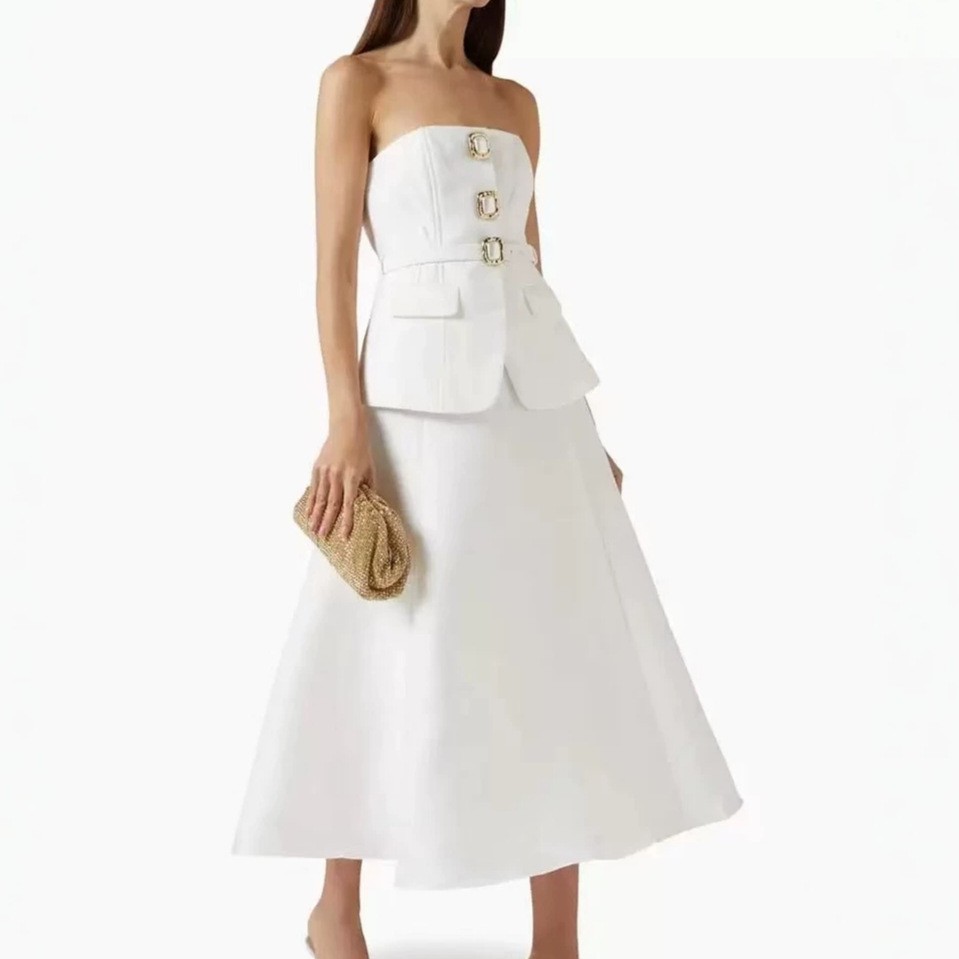 طقم نسائي مثير بدون حمالات مع  - مراجعة Women'S Formal Day Wear وسعره