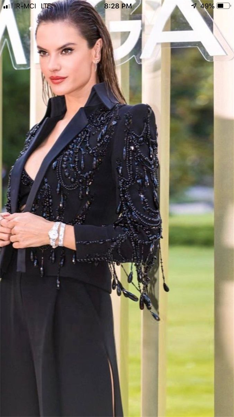 بلورات سوداء النساء الدعاوى مج - مراجعة Women'S Formal Wear For A Wedding وسعره