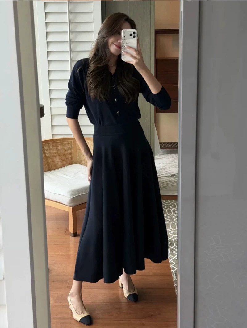 تنورة نسائية جديدة للخريف من م - مراجعة Women'S Formal Day Wear وسعره