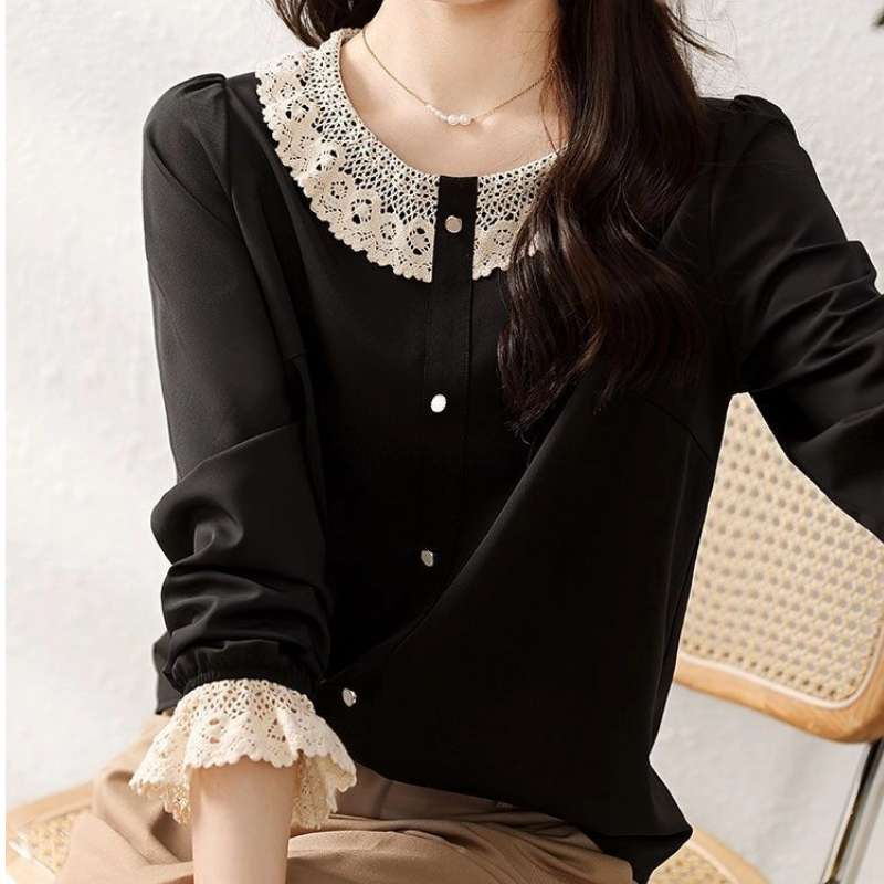 ملابس النساء التباين المرقعة ب - مراجعة Women Formal Wear Tops وسعره