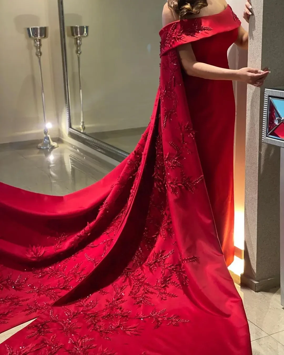 تخصيص الكاحل طول غمد فساتين ال - مراجعة Women Formal Wear For Party وسعره