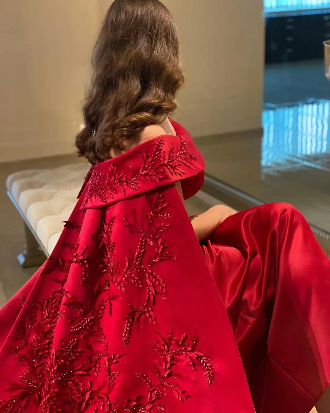 تخصيص الكاحل طول غمد فساتين ال - مراجعة Women Formal Wear For Party وسعره