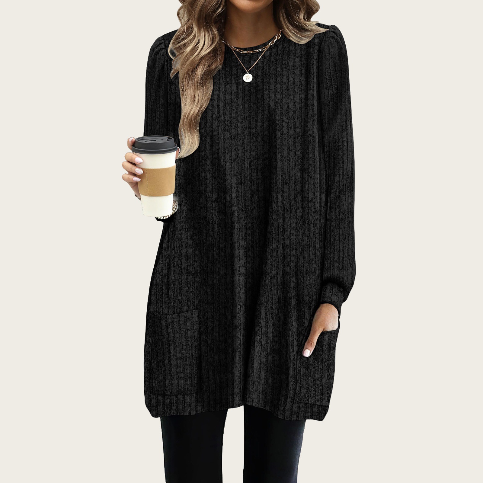 ربيع جديد المرأة قمصان طويلة ن - مراجعة Women Formal Wear Tops وسعره