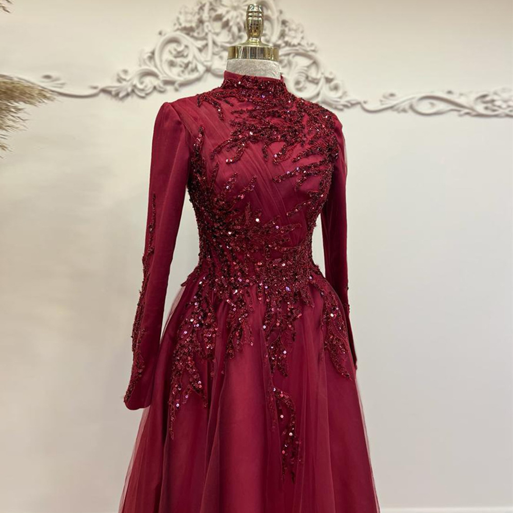 فستان حفلة موسيقية نسائي مطرز  - مراجعة Women Formal Wear For Party وسعره