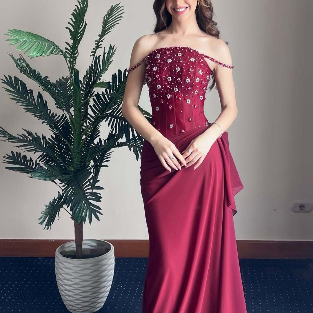 فساتين سهرة مخصصة من الساتان ب - مراجعة Women Formal Wear For Graduation وسعره