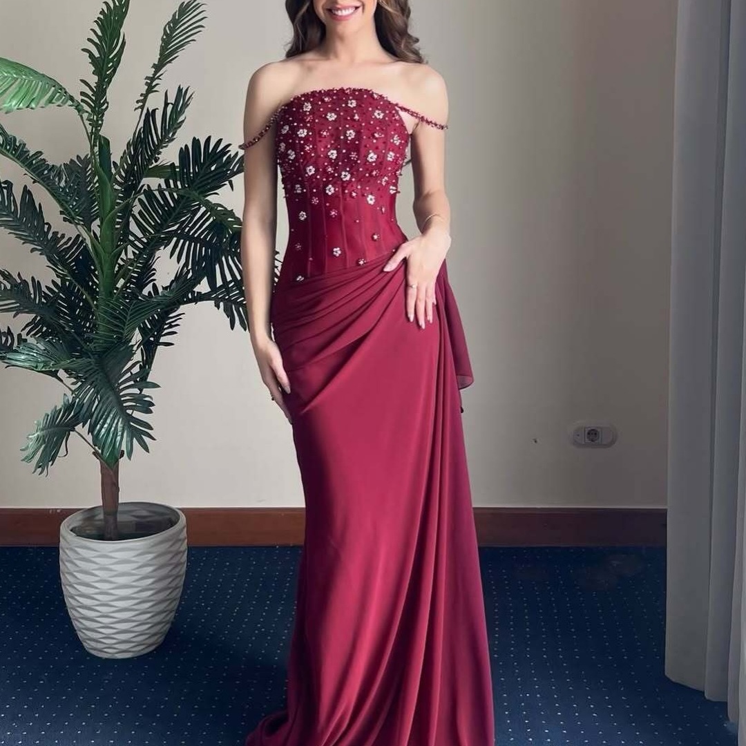 فساتين سهرة مخصصة من الساتان ب - مراجعة Women Formal Wear For Graduation وسعره