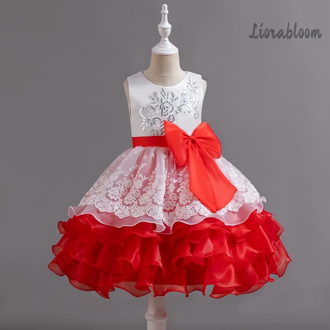 فستان بناتي أنيق بدون أكمام بف - مراجعة Women Formal Wear For Party وسعره