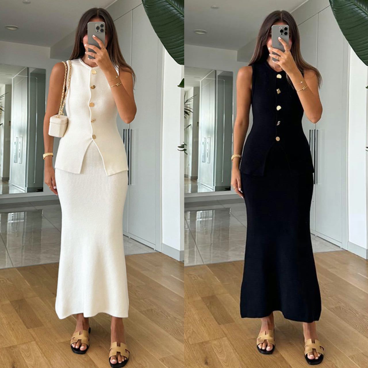 جولة الرقبة واحدة الصدر أكمام  - مراجعة Women'S Formal Day Wear وسعره