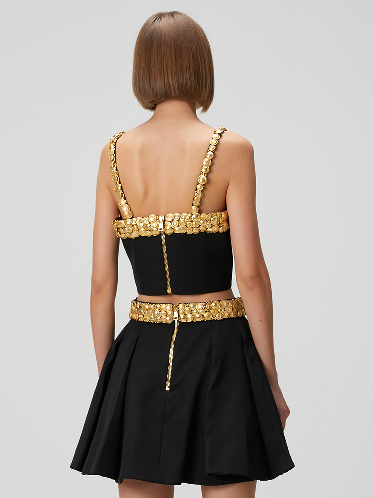 طقم فستان أسود مكون من قطعتين  - مراجعة Women Formal Wear Black وسعره