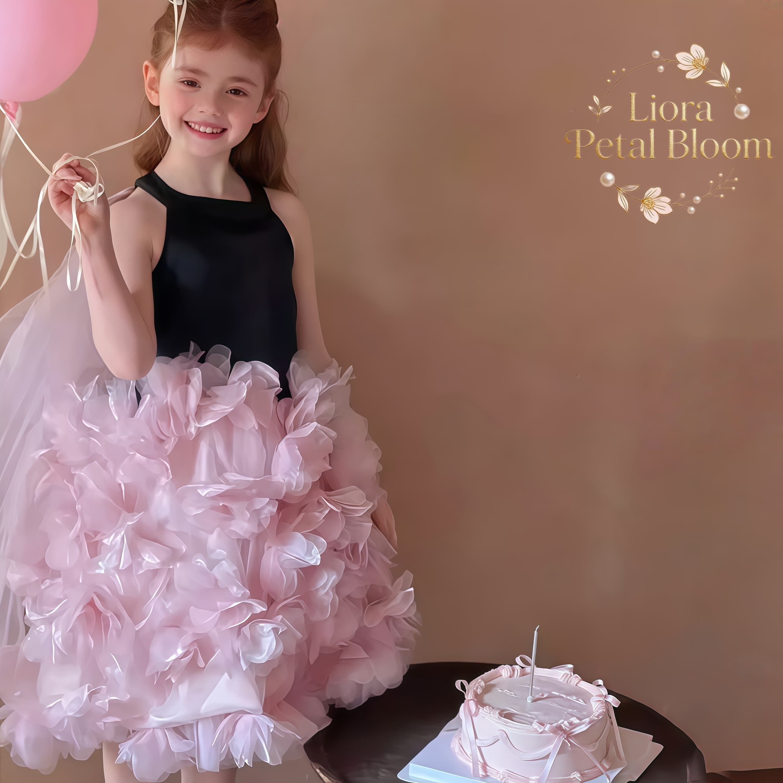 فستان تول أسود مزين بالزهور لل - مراجعة Women Formal Wear Black وسعره