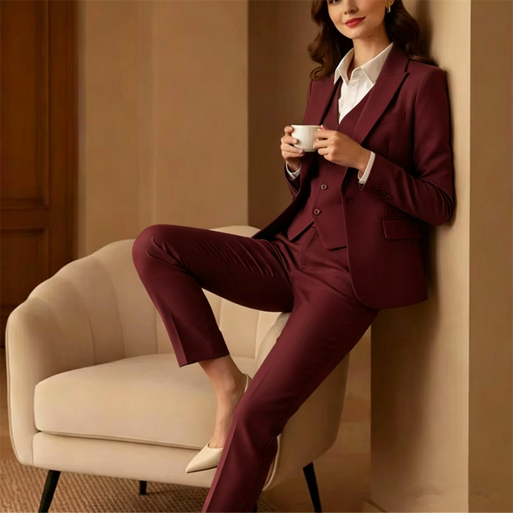 بدلة نسائية جديدة باللون الأخض - مراجعة Women Formal Wear With Blazer وسعره