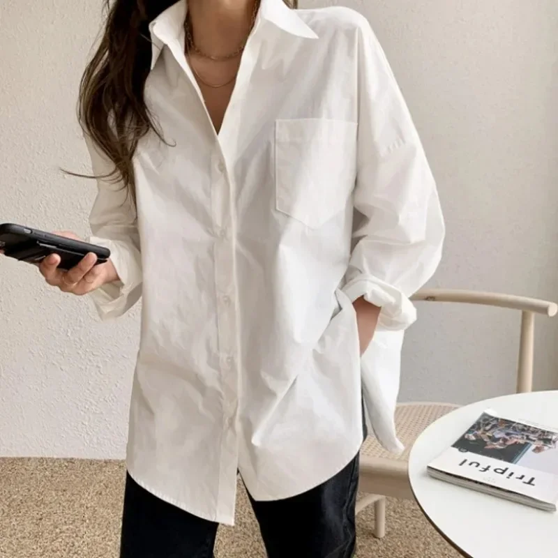 2026 موضة جديدة قميص قطني بكم  - مراجعة Women Formal Wear Tops وسعره