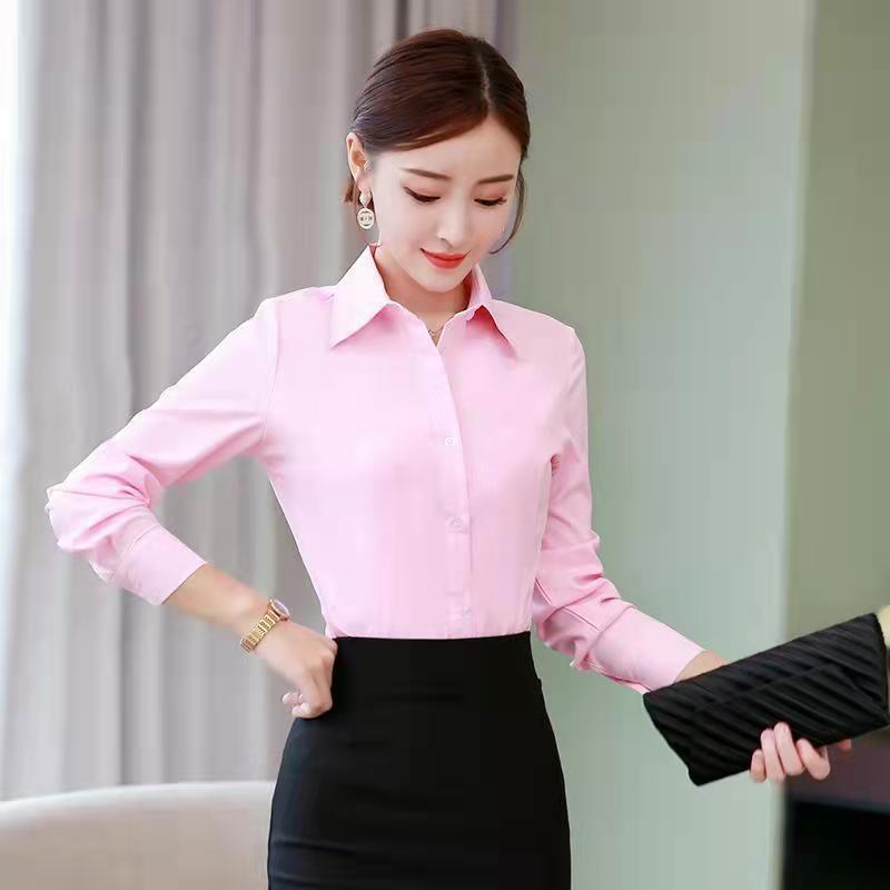 بلوزة كورية نحيفة باللونين الأ - مراجعة Women Formal Wear Black وسعره