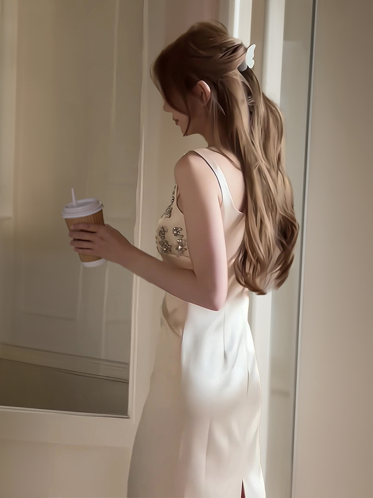 فستان سهرة أنيق من الساتان الث - مراجعة Women Formal Wear With Skirt وسعره