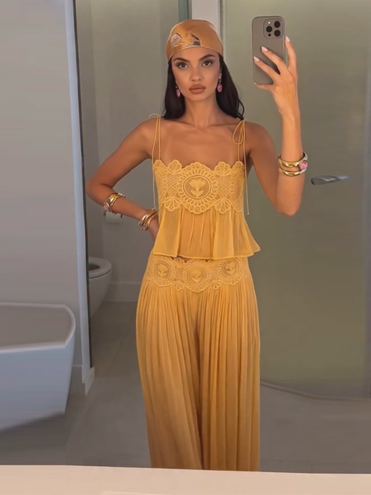 طقم صيفي أنيق لعام 2026 مكون م - مراجعة Women Formal Wear Tops وسعره