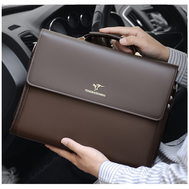 حقائب جلدية فاخرة للرجال مصمم  - مراجعة Structured Handbag Work وسعره