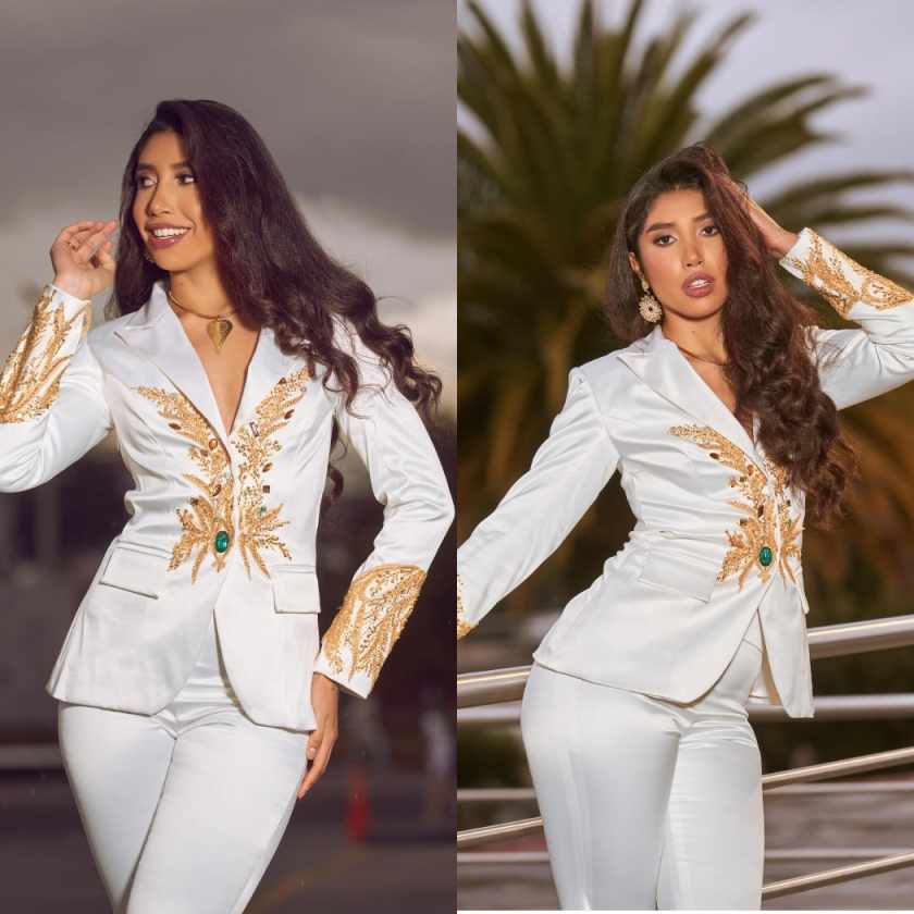 بدلة نسائية من قطعتين لحفلات ا - مراجعة Women Formal Wear For Graduation وسعره