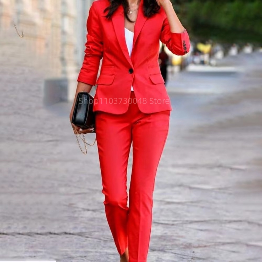 بدلة رسمية أنيقة للسيدات في ال - مراجعة Women Formal Wear With Blazer وسعره